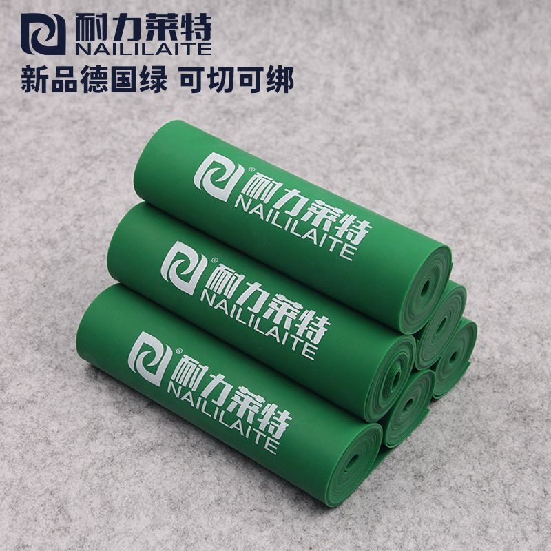 耐力莱特新品德国绿扁皮筋防冻耐用四季通用高弹力大威力定制皮筋