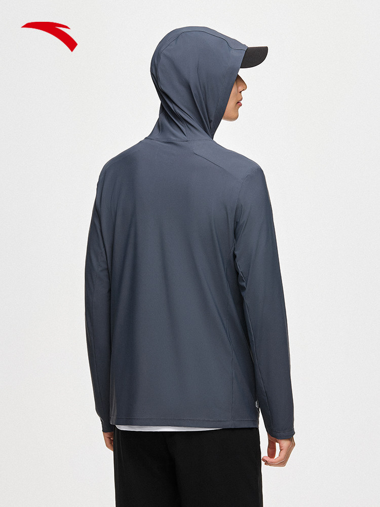 ANTA 열 및 자외선 차단 의류 ? 아이스 실크 스포츠 자켓 남성 겨울 야외 하이킹 윈드 브레이커 탑 152427713