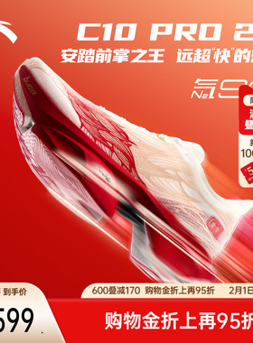 安踏×徐悲鸿奔马图联名丨天马行空系列C10 PRO 2代马拉松跑鞋男