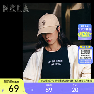 安踏·凯里欧文系列 棒球帽男女运动休闲平檐帽鸭舌帽刺绣运动帽