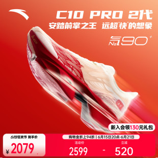 安踏×徐悲鸿奔马图联名丨天马行空系列C10 PRO 2代马拉松跑鞋男