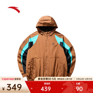 安踏凯里·欧文系列 篮球运动外套男女防泼水宽松上衣172441603N