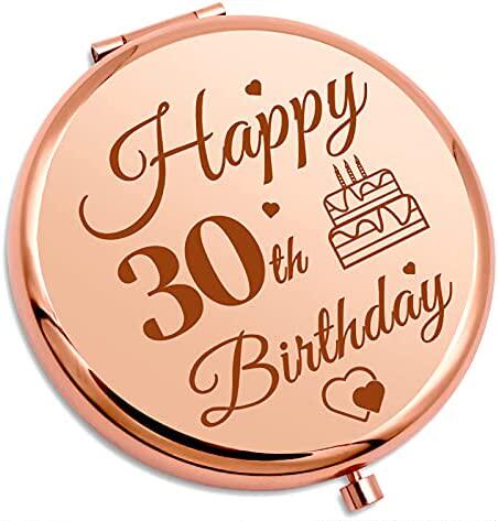 happy 30th birthday gift for women aunt mom compact mirror 3