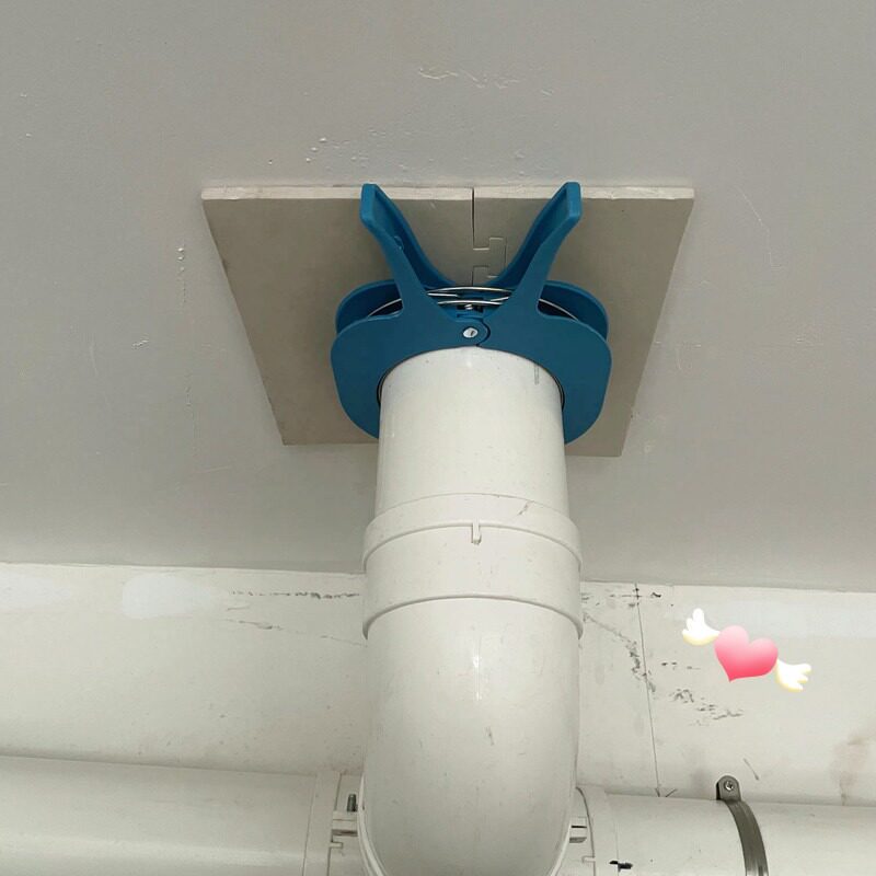 PVC吊洞模具吊模夹5075110卫生间补洞模板吊卡水管卡快速安装套装