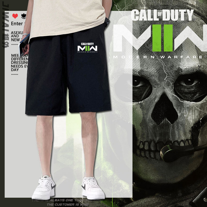 使命召唤19COD141特遣队运动短裤