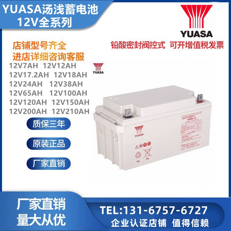 NP65-12 12V65A/100A/120A/38A/24A/17.2AH UPS用 机械设备 LED生产及检测设备 原图主图