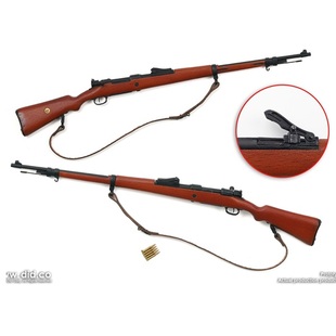 百分之三兵人 1/6 DID D11014 一战陆军 保罗鲍曼 G98步槍 白15