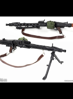 百分之三兵人 1/6 DID D80169 奥托 MG42 白14-8