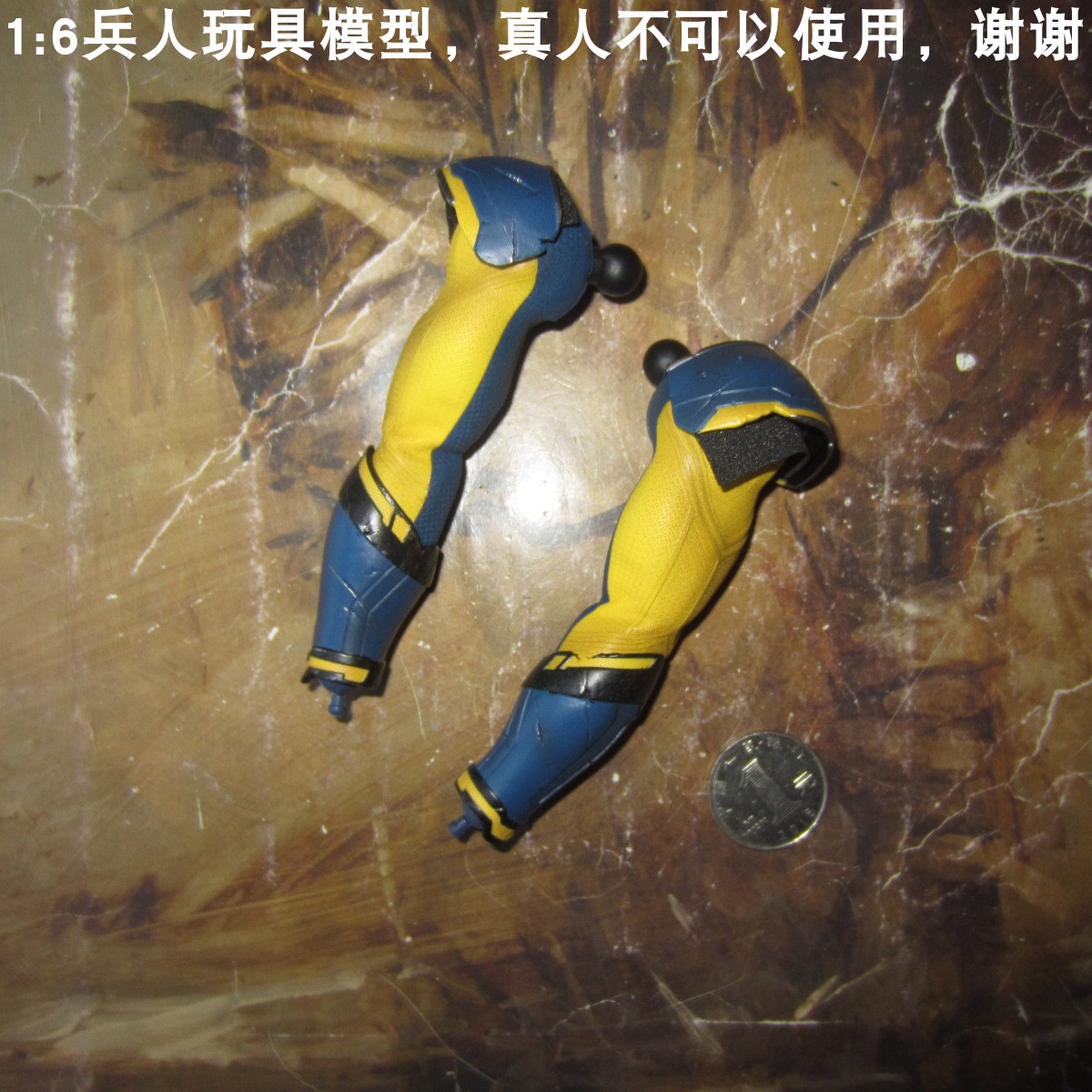 兵人1/6Hottoys死侍与金刚狼
