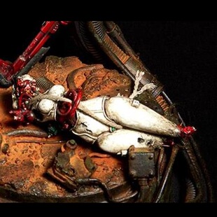 百分之三兵人1/6 BLITZWAY HUNTERS BOY  损坏的Android道具 红蝙