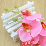 Положите цветочное искусство DIY High -Smulation Flower Phalaenopsis Fake Flower