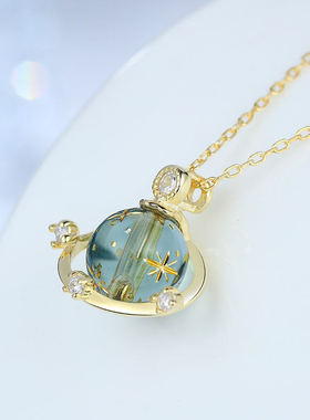 古觉工作室日系琉璃项链