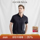 格罗尼雅男士 短袖 T恤绵羊毛时尚 GORNIA 感休闲中年商务保罗polo衫