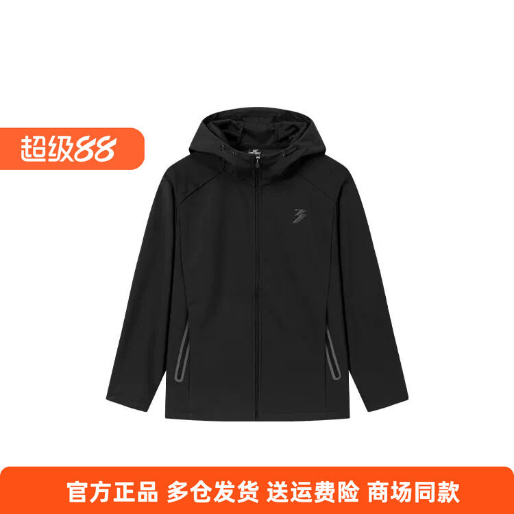 361正品男士连帽单风衣新品2026春秋休闲防风上衣男百搭运动外套