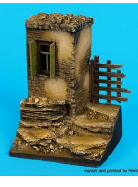 【现货】1/35房屋角落部分第4号渐晕/立体布景基础70x70mmD35074