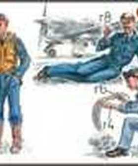 CMK  1/72树脂二战皇家空军机械师(2)和飞行员.F72041