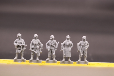 1/72树脂素体兵人 二战德军国民掷弹兵27号