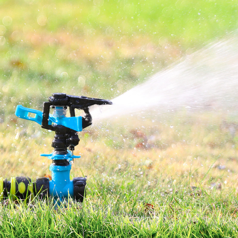 360度自动旋转浇水喷头浇花神器花园草坪喷淋灌溉喷洒头菜园洒水