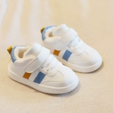 Детские утепленные демисезонные туфли для раннего возраста, белая обувь, 3 лет, мягкая подошва