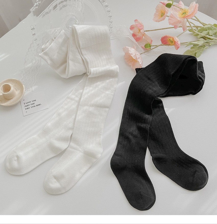 连裤袜春夏薄款网眼打底女童