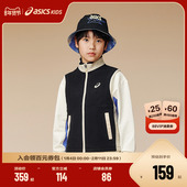 摇粒绒马甲立领舒适抗静电 亚瑟士儿童2025秋季 商场同款 ASICS