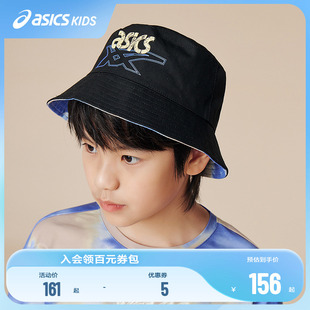 潮流满印渔夫帽抗皱耐磨 商场同款 ASICS 亚瑟士儿童2025年新款