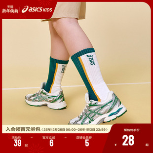 亚瑟士儿童25年秋季 ASICS 中筒袜抗菌消臭舒适儿童袜 商场同款