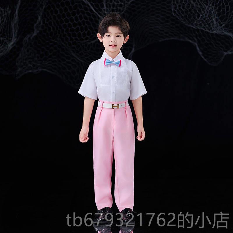 高档元旦人长袖童演蓬出蓬裙男女童主持礼服大儿合唱幼儿园朗诵表图片