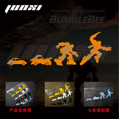 变形金刚油箱盖车贴