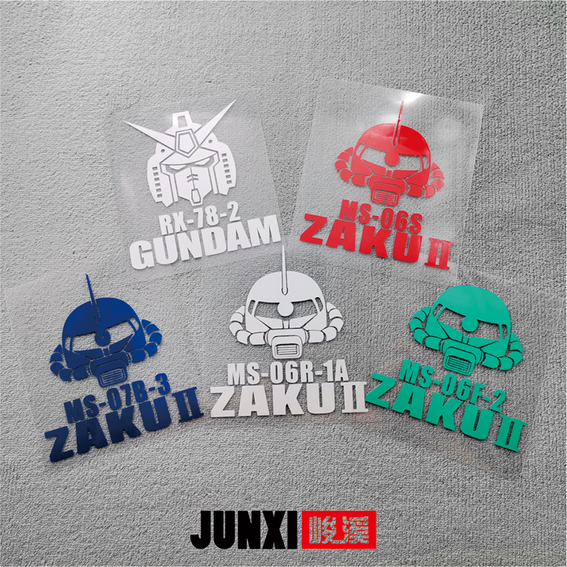 高达扎古rx-78车身zaku装饰车贴