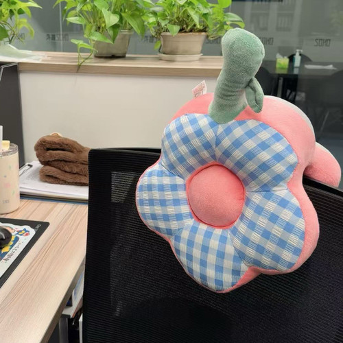 花朵午睡枕趴睡小学生可水洗