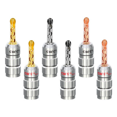 cmc纯铜镀金锯齿香蕉头