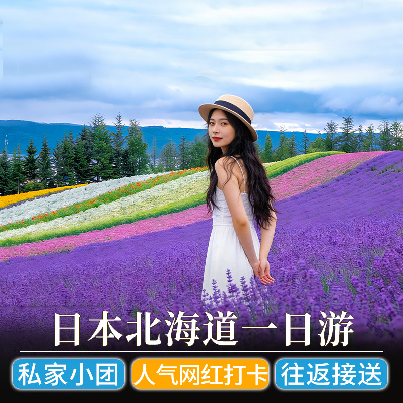 专车小团*日本北海道一日游美瑛瀑布精灵露台&纯玩拼团