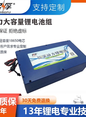 弘孚 动力洗地机锂电池24V8Ah40AH 大容量AGV机器人锂电池可定制