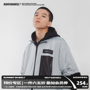 【邵浩帆同款】RNWL痞帅棉衣男工装棉服女港风原宿潮流外套男秋冬