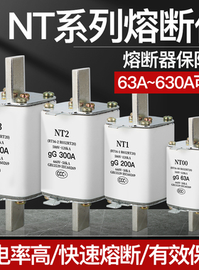 NT00熔芯HR6熔断器保险丝 RT36-00 RT16-00 63A100A125A160A 250A