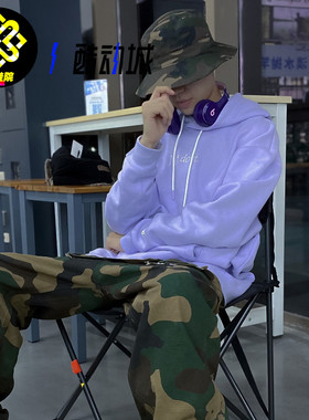 Nike耐克男女秋冬加绒保暖运动简约连帽休闲卫衣套头衫CI9407-539