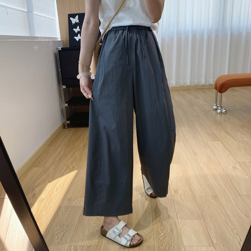 超轻薄夏日气球裤！休闲阔腿裤女