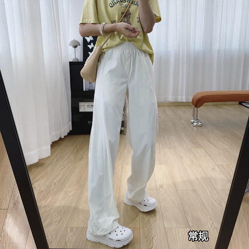 UPF50+防晒裤！轻薄速干休闲裤女