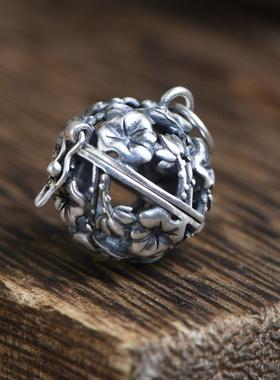 复古文艺香熏球挂11mm打开吊坠