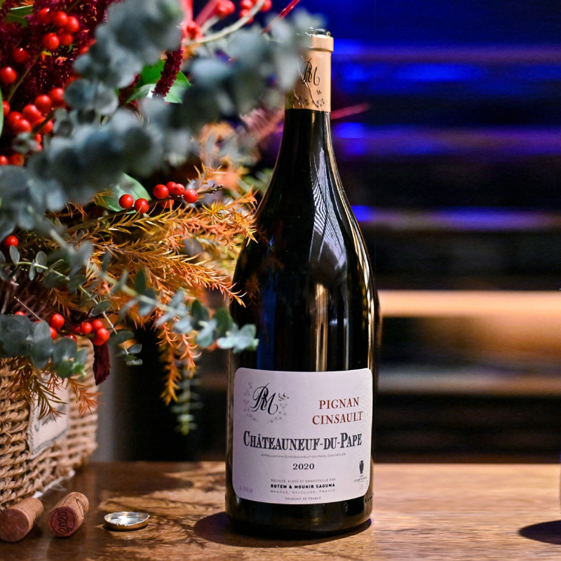 LLM 索玛夫妻 教皇新堡 Cinsault天花板 1.5L大瓶装 原瓶进口