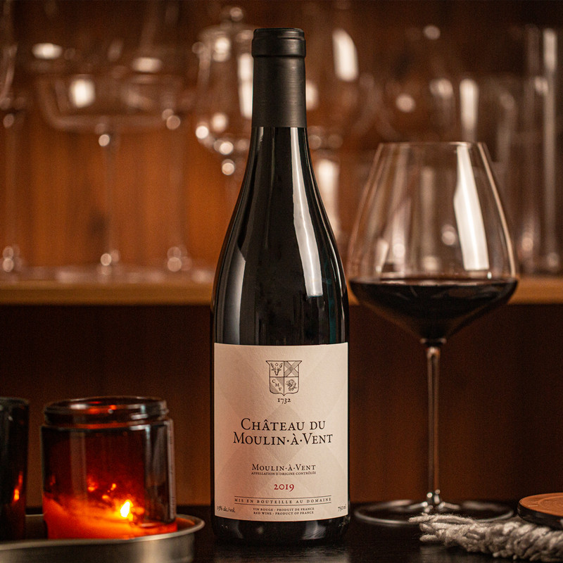 we93 法国薄若莱chateau du moulin干红 佳美 原品进口