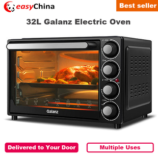 Galanz 32L Electric Oven Countertop with Dual Temp. Control