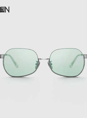 JINNNN椭圆形简约小框透明眼镜