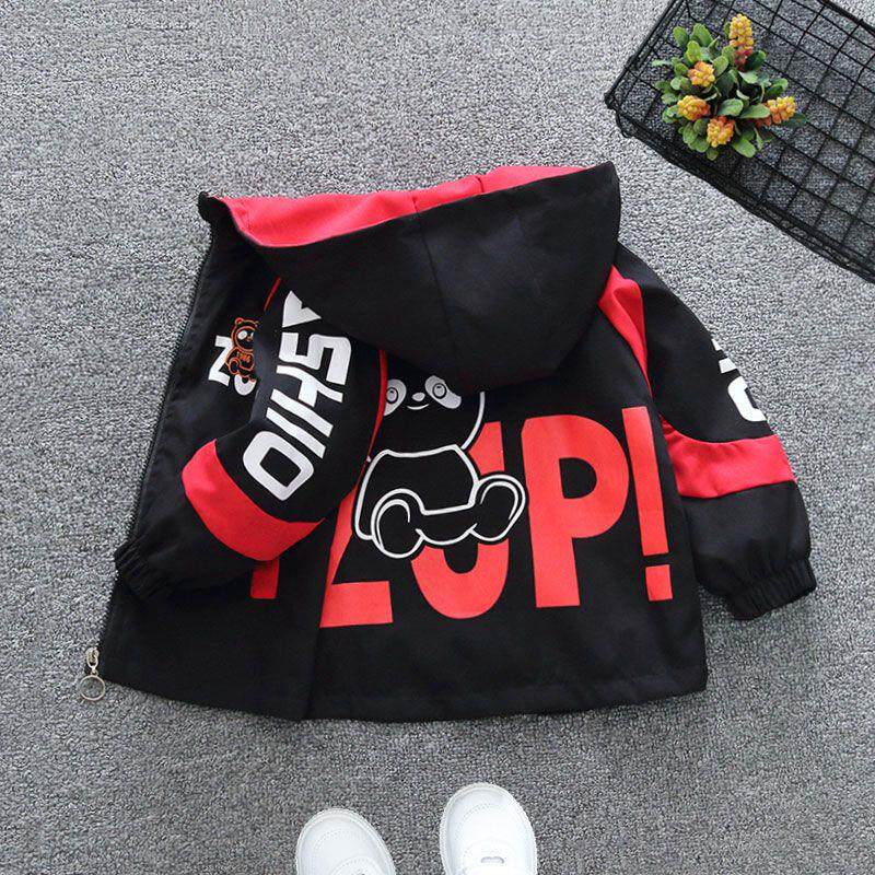 男童春装风衣外套男宝宝长袖上衣两3四6五7八9十12岁男孩春季衣服