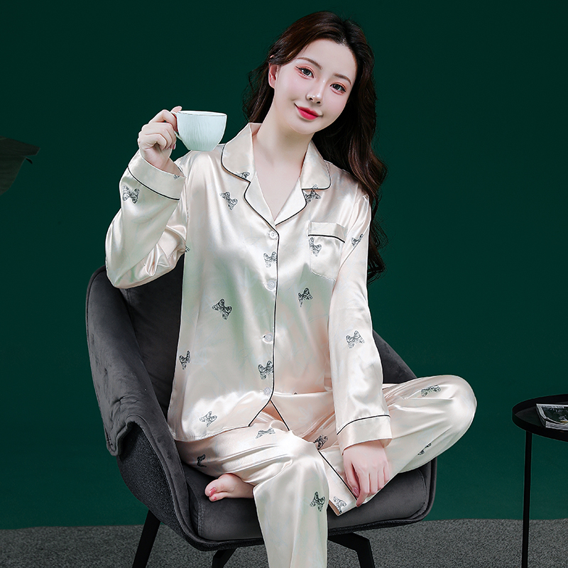 冰丝睡衣女2025新款气质减龄