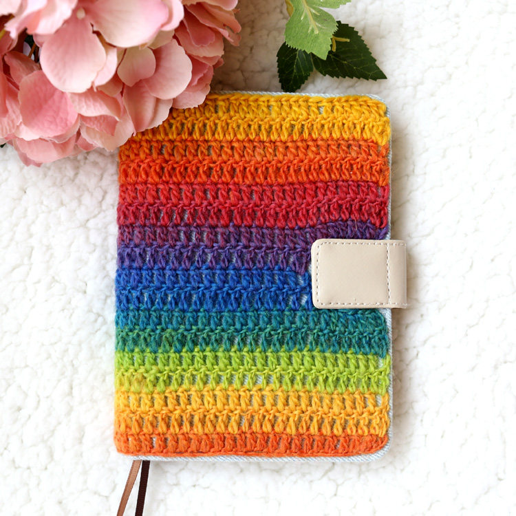 100%純羊毛線手工制手帳本 彩虹色筆記本 計劃本 壹日壹頁款A6本在類目 電子詞典/電紙書/文化用品, 紙張本冊, 筆記本/記事本中 - 來自Buy2taobao.com提供專業的淘寶代購服務