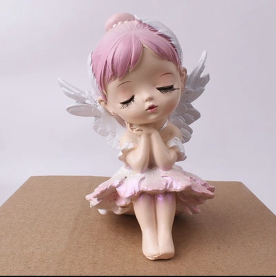 树脂星黛露琳娜贝尔蜜雪贝拉安妮公主兔子配件幻彩球生日蛋糕摆件