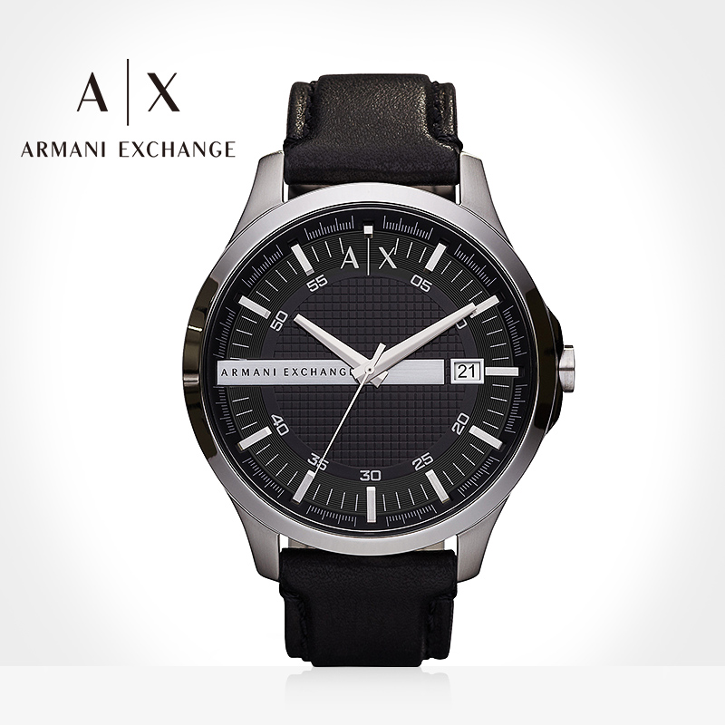 Armani阿玛尼手表男正品黑武士欧美石英腕表礼物AX2101