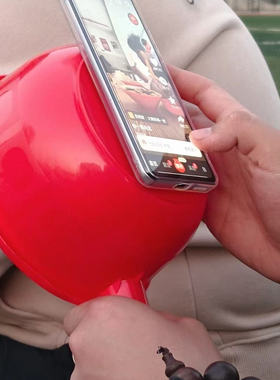 抽象整人红色水瓢适用于苹果16promax手机壳iphone15pro软壳14搞笑13promax互买12mini整蛊xsmax保护套xr/x